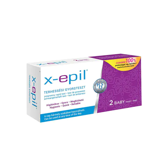 X-Epil - terhességi gyorsteszt csíkok