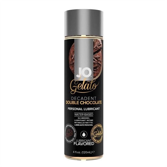 Jo Gelato dupla csoki - ehető, vízbázisú síkosító [120 ml]