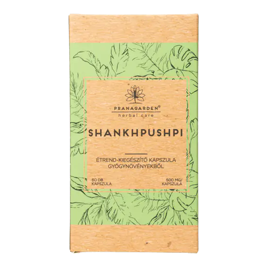 Pranagarden Shankpushpi 60 db - A mentális egyensúly fenntartója