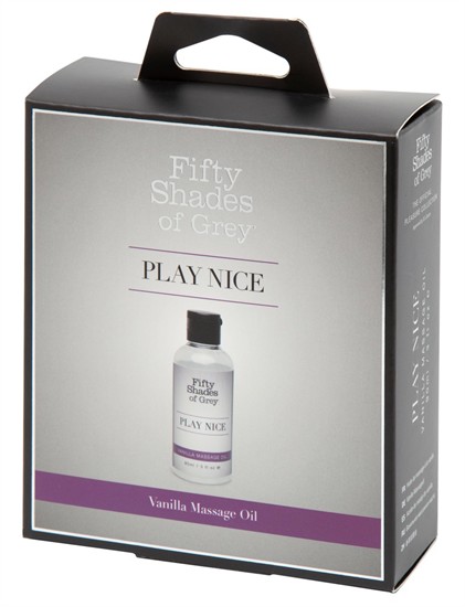 Fifty Shades Play Nice - masszázsolaj - vanília (90ml) [90 g]