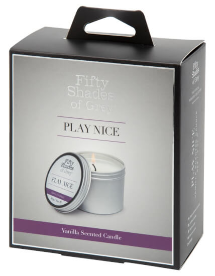 Fifty Shades Play Nice - masszázsgyertya - vanília [90 g]
