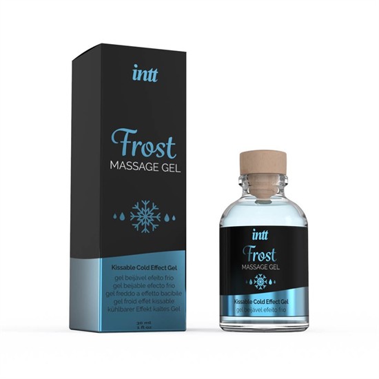 Intt Cosmetics MASSAGE GEL FROST GLASS BOTTLE 30ML + BOX