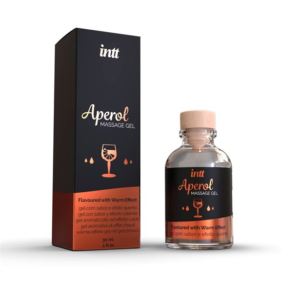 Intt Cosmetics MASSAGE GEL APEROL GLASS BOTTLE 30ML + BOX