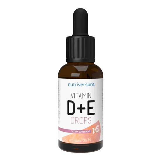Vitamin D+E Drops - 30 ml - VITA - Nutriversum