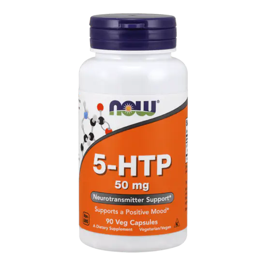 5-HTP 50 mg - 90 vegán kapszula - NOW Foods