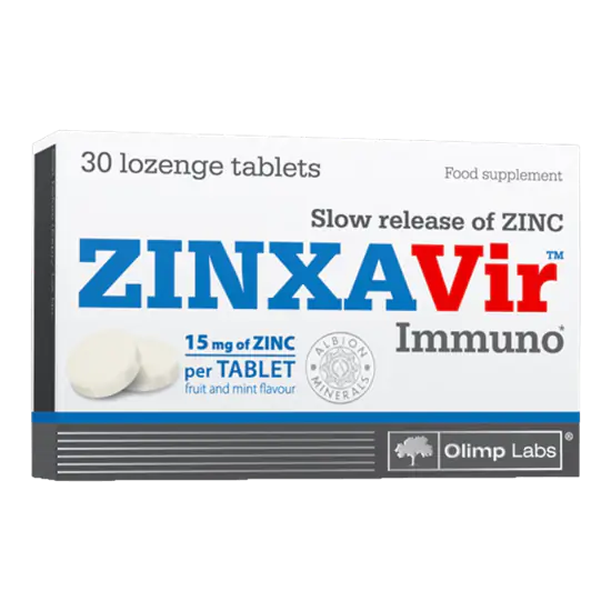 ZINXAVir Immuno - 30 ionos szopogató tabletta - Olimp Labs