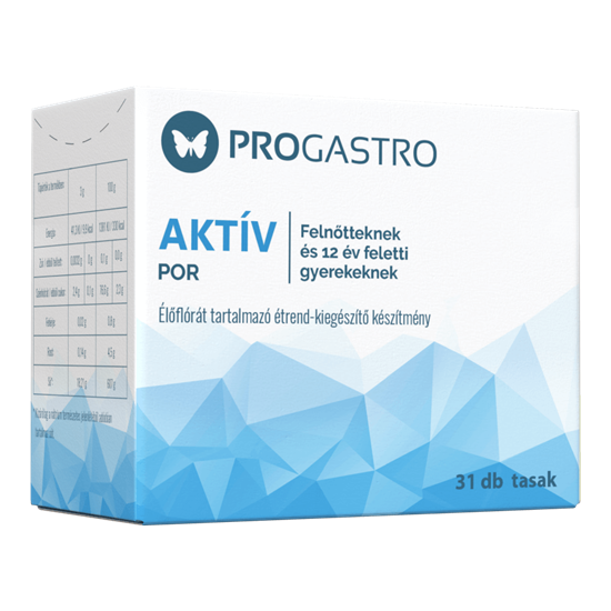 ProGastro AKTÍV - Élőflórát tartalmazó étrend-kiegészítő készítmény (31 db tasak) [31 tasak]