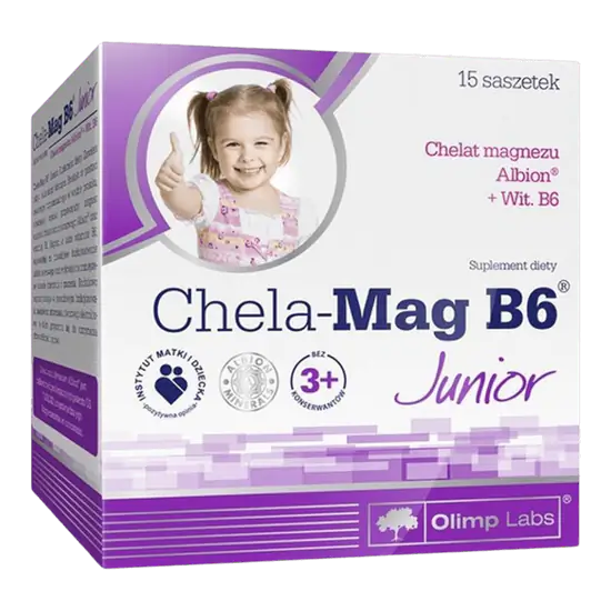 Chela-Mag B6 Junior - 15 tasak - Olimp Labs