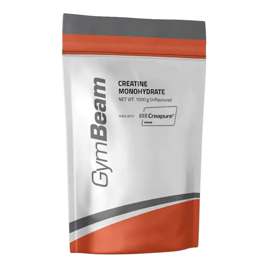 Mikronizált kreatin monohidrát (100% Creapure) - 500 g - ízesítetlen - GymBeam