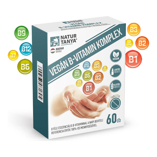 Natur Tanya Vegán B-vitamin komplex [60 tabletta]