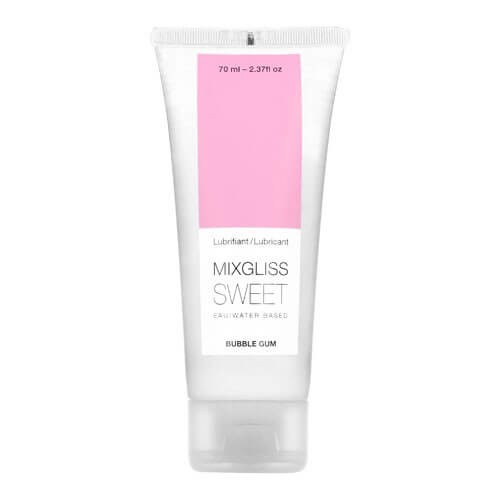 Mixgliss Sweet Bubble Gum - vízbázisú síkosító - rágó [70 ml]