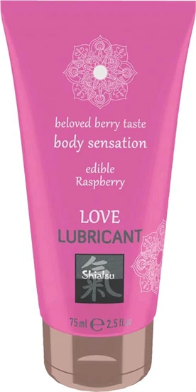 Love Lubricant edible - Raspberry 75ml