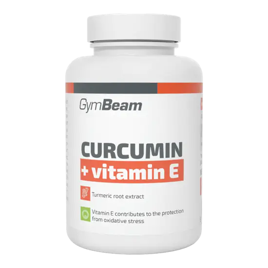 Kurkumin + E-vitamin - GymBeam