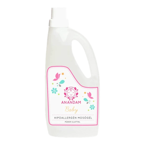 ANANDAM baby hipoallergén mosógél púder illattal (1 L)