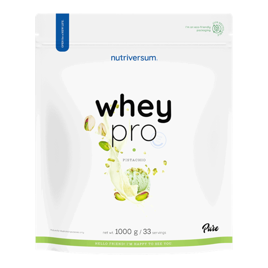 Whey PRO - 1000 g - Nutriversum [Ízesítés: pisztácia]
