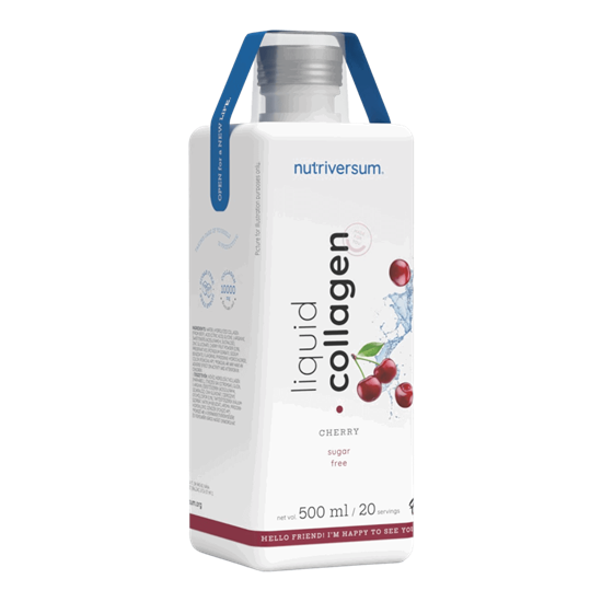 Collagen liquid Sugar Free - Nutriversum [Ízesítés: cseresznye]