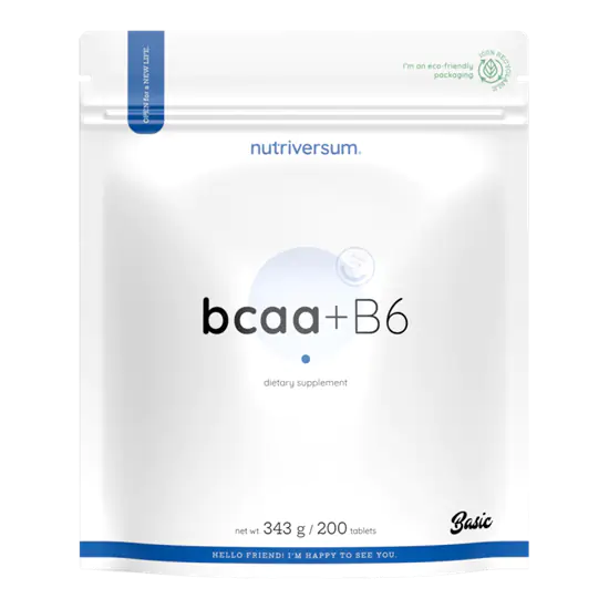 BCAA + B6 - 200 tabletta - Nutriversum