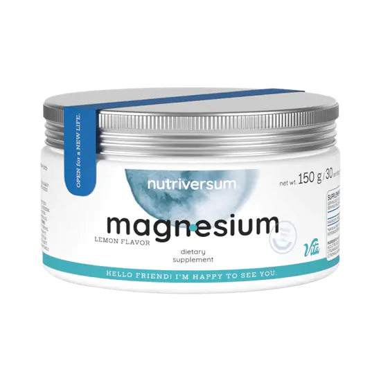 Magnesium - 150 g - citrom - Nutriversum