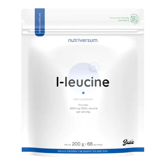 L-Leucine Powder - 200 g - Nutriversum