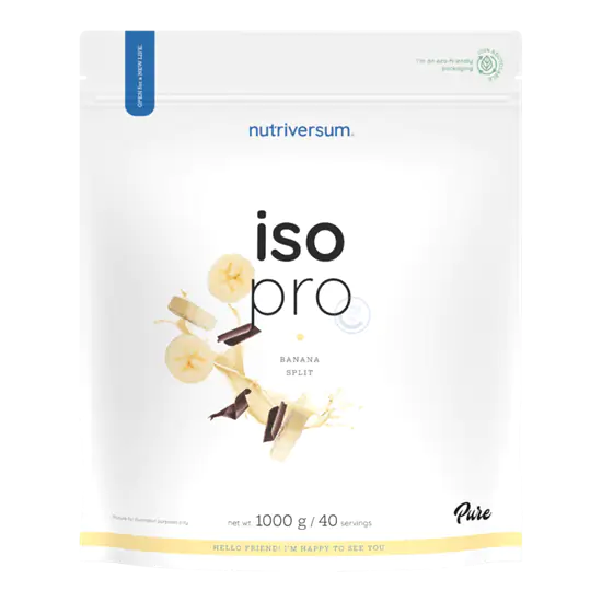 ISO PRO - 1000 g - banán split - Nutriversum