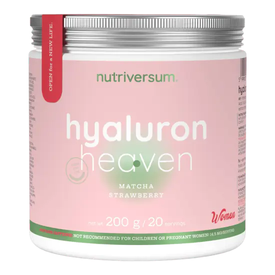 Hyaluron Heaven - 200 g - matcha-eper - Nutriversum