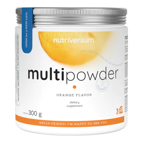 Multi Powder - 300 g - narancs - Nutriversum