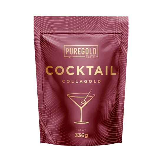 CollaGold Cocktail Marha és Hal kollagén italpor hialuronsavval - White Wine - 336 g - PureGold