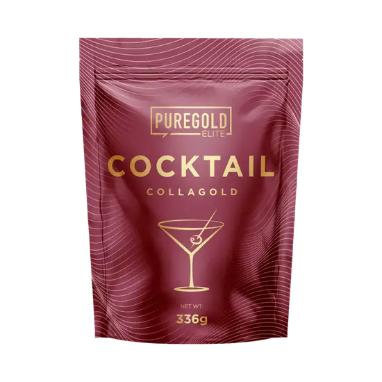 CollaGold Cocktail Marha és Hal kollagén italpor hialuronsavval - Mojito - 336 g - PureGold