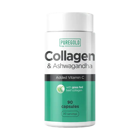 Collagen &amp; Ashwagandha - 90 kapszula - PureGold