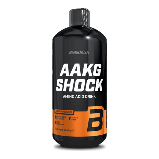 AAKG Shock 1000ml narancs - BioTech USA [1000 ml]