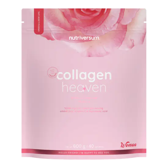 Collagen Heaven - 600 g - rózsa-limonádé - Nutriversum