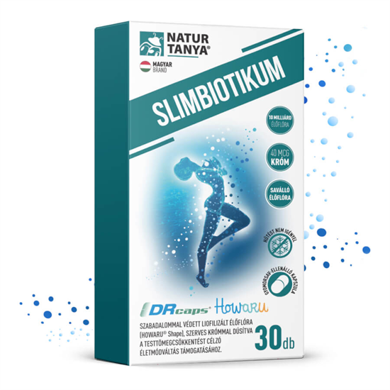 Natur Tanya SLIMBIOTIKUM - lactis 420 HOWARU Shape testsúlycsökkentő probiotikum - 30 kapszula - Natur Tanya [30 kapszula]