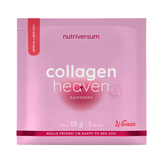 Collagen Heaven - 15 g - málna - Nutriversum