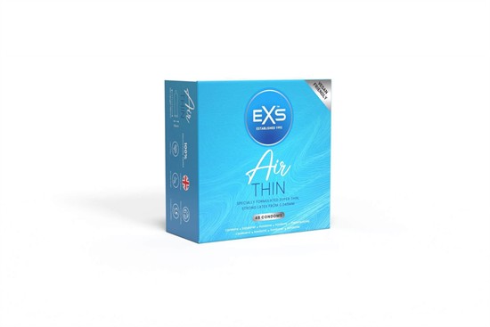 EXS Air Thin - latex óvszer [48 db]