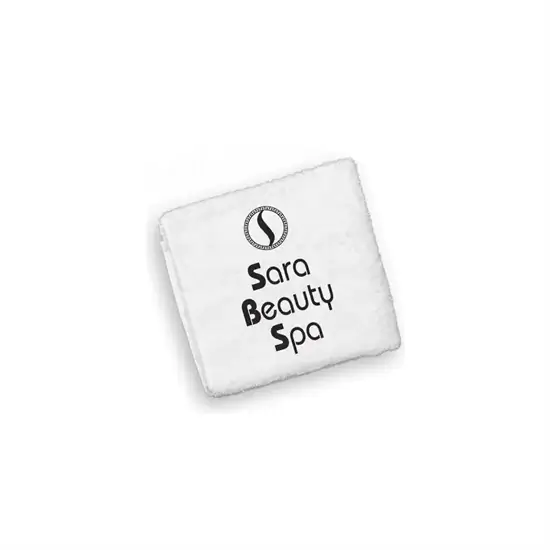 Masszázs frottír törölköző - fehér 70 x 140 cm (350 gr) - Sara Beauty Spa