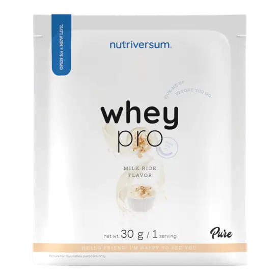 Whey PRO - 30 g - tejberízs - Nutriversum