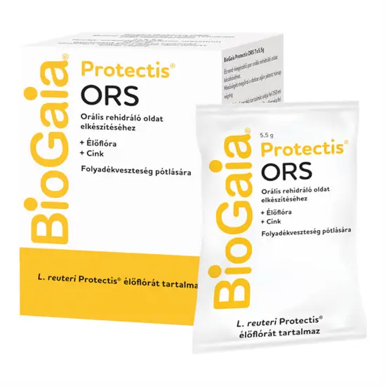 BioGaia Protectis ORS, étrend-kiegészítő por, 0 éves kortól