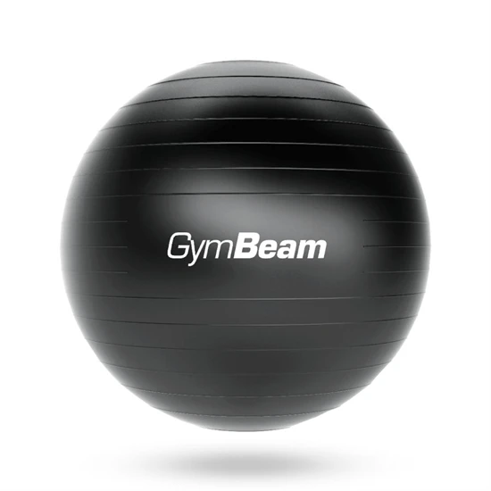 Fitball fitness labda 65 cm - fekete - GymBeam
