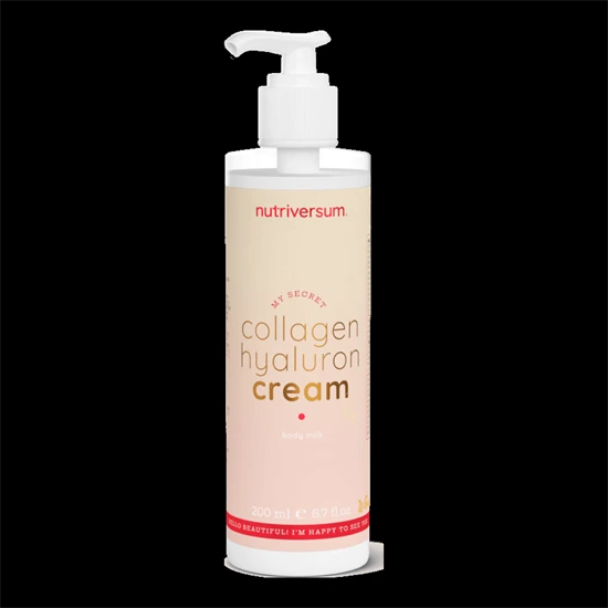 Collagen + Hyaluron Cream - 200 ml - Nutriversum