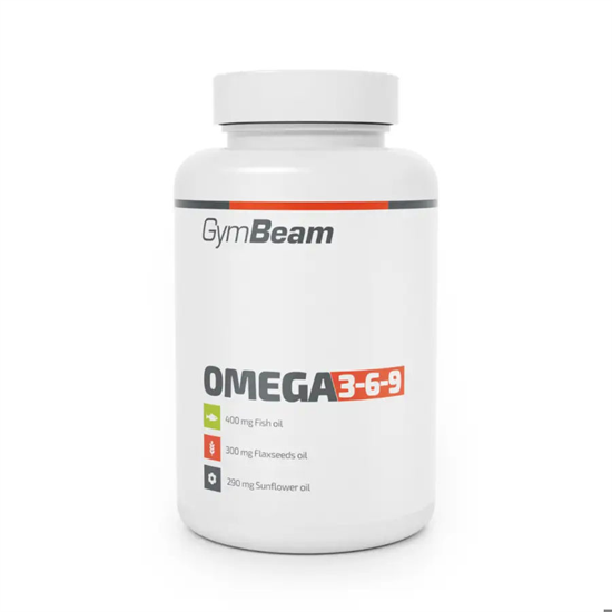 Omega 3-6-9 - 60 kapszula - GymBeam [60 kapszula]