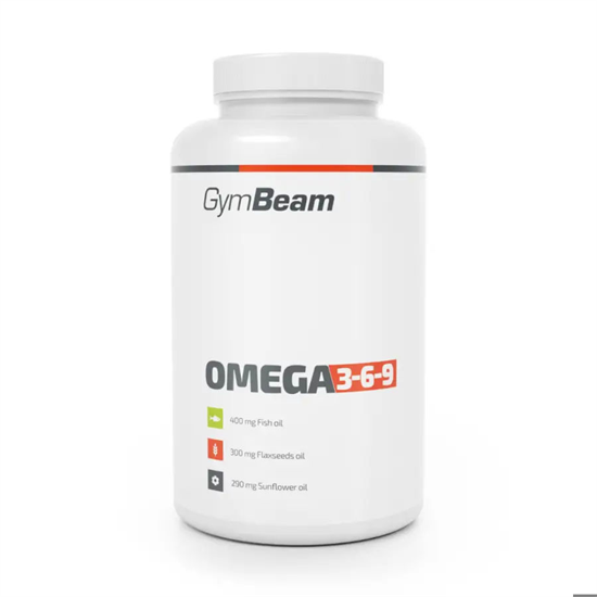 Omega 3-6-9 - 240 kapszula - GymBeam [240 kapszula]