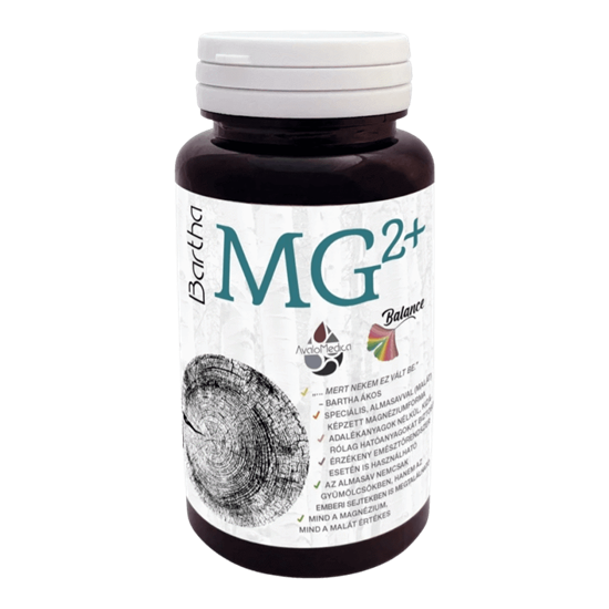 Bartha MG2+ (Magnézium-malát 100 mg) - 80 kapszula - Freyagena Balance [80 kapszula]