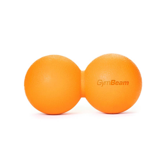 Masszázs segédeszköz DuoRoll Orange - GymBeam [1 db]