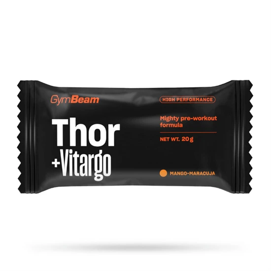 Thor Fuel + Vitargo edzés előtti stimuláns minta - 20 g - mangó-maracuja - GymBeam