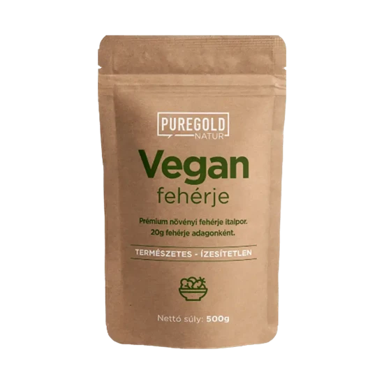 Natur Line Vegan Fehérje italpor - ízesítetlen 500g - PureGold