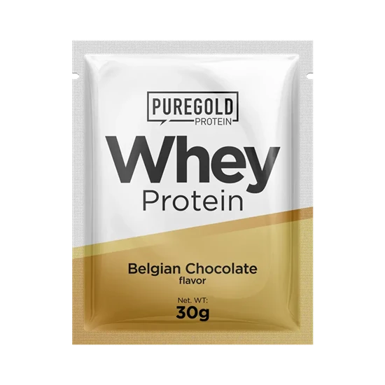 Whey Protein fehérjepor - 30 g - PureGold - belga csokoládé