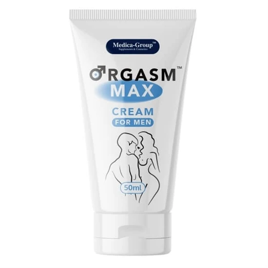 OrgasmMax - vágyfokozó krém férfiaknak