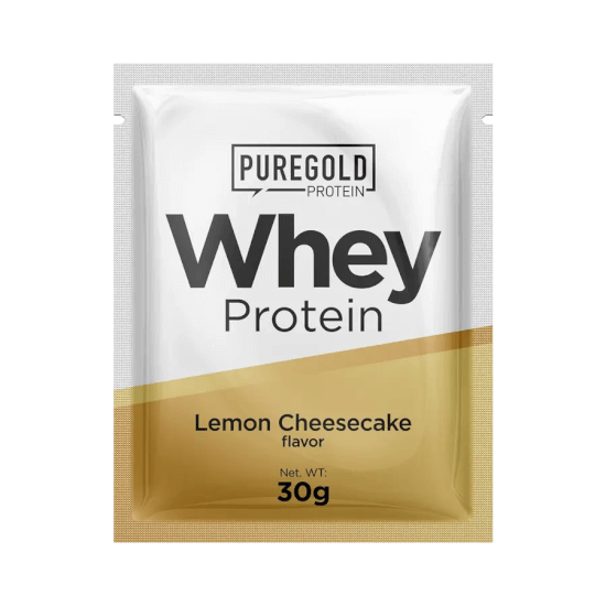 Whey Protein fehérjepor - 30 g - PureGold - citromos sajttorta [30 g]