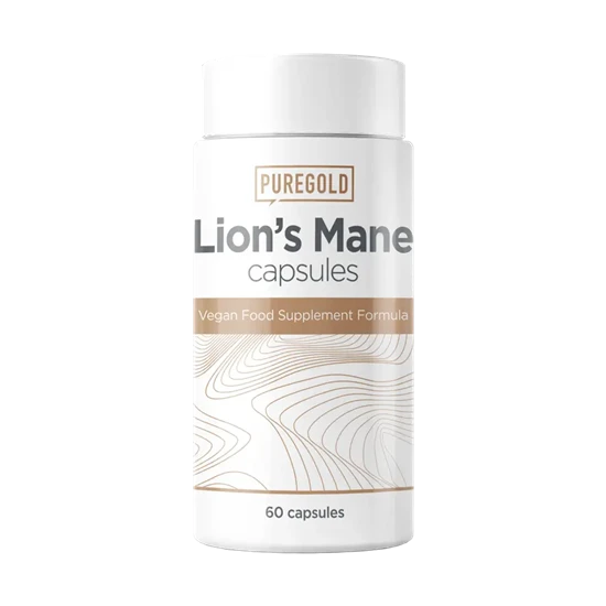 Lions Mane étrend-kiegészítő formula - 60 kapszula - PureGold
