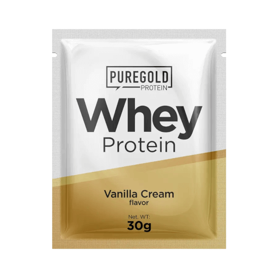 Whey Protein fehérjepor - 30 g - PureGold - vanília [30 g]